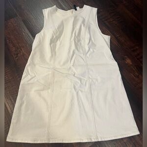 H&M Divided Cream Zip-Up Top